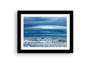 3 surfers sur la vague – Photo glisse mer Pornichet