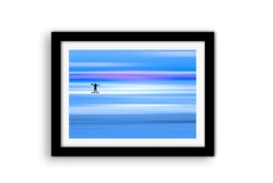 Paddle sur océan bleu mauve – Photo glisse Pornichet