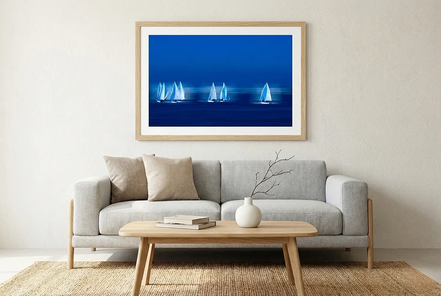 Photographie d'art bord de mer dans votre salon